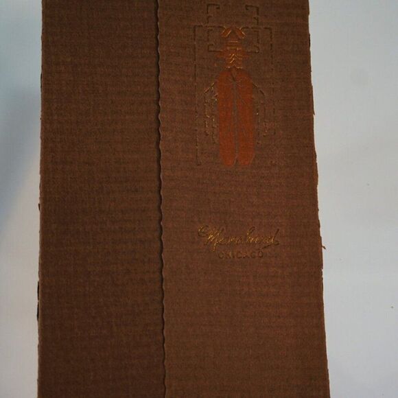 Man And Woman Antique Cabinet Card Photo Marchand Studio Chicago IL - Picture 6 of 6